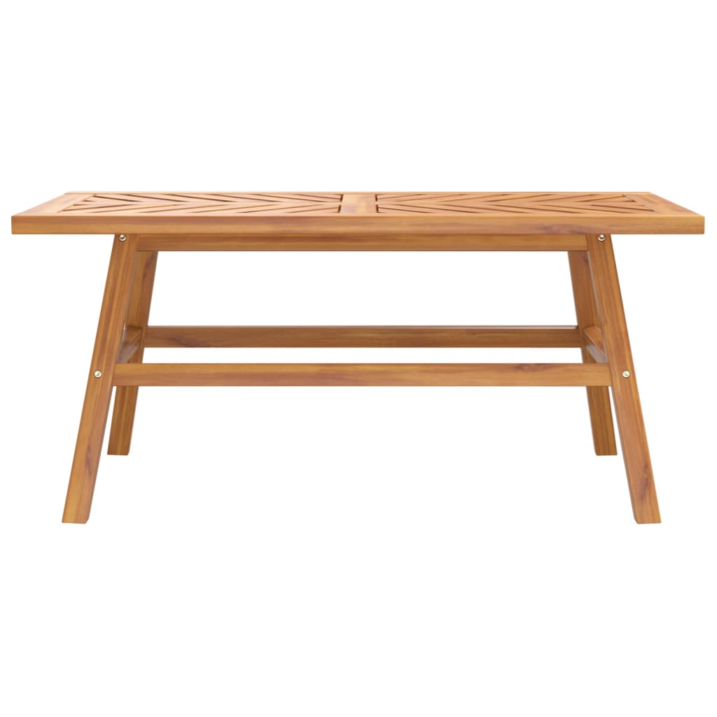 Coffee Table 100x50x45 Cm Solid Wood Acacia VidaXL 14 width=274