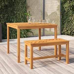 Vrtna klop 80 cm trden akacijev les