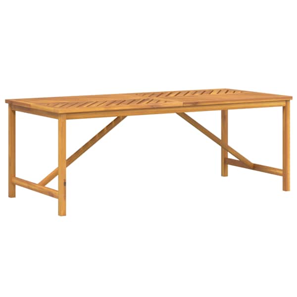 vidaXL aia s&ouml;&ouml;gilaud, 200 x 90 x 74 cm, akaatsiapuit
