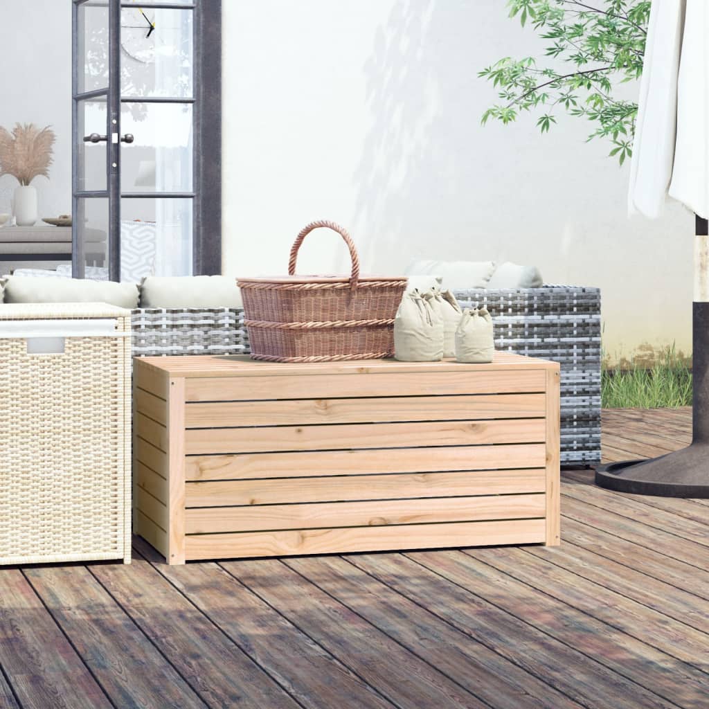 vidaXL Gartenbox 101x50,5x46,5 cm Massivholz Kiefer