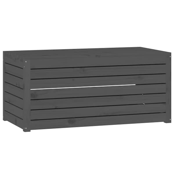 vidaXL aia hoiukast, hall, 101 x 50,5 x 46,5 cm, m&auml;nnipuit