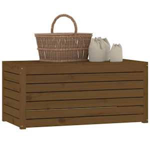 Zahradní box medově hnědý 101x50,5x46,5 cm masivní borové dřevo - obrázek 4