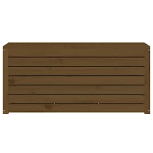 Zahradní box medově hnědý 101x50,5x46,5 cm masivní borové dřevo - obrázek 5