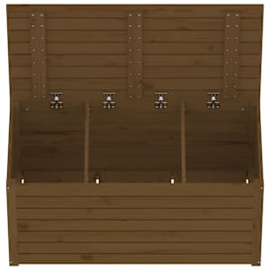 Zahradní box medově hnědý 101x50,5x46,5 cm masivní borové dřevo - obrázek 8