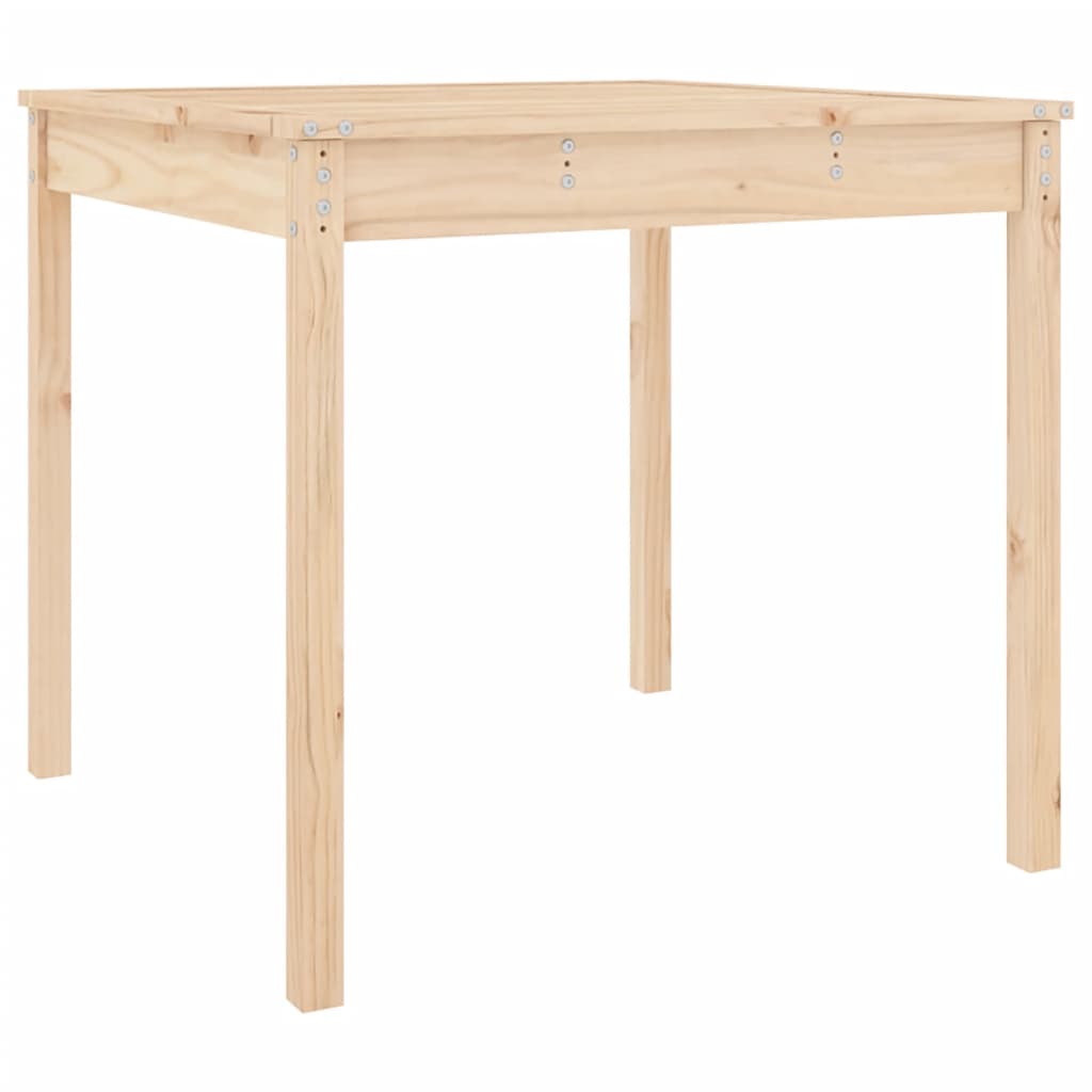 Garden Table 82.5x82.5x76 Cm Solid Wood Pine VidaXL 13 width=274