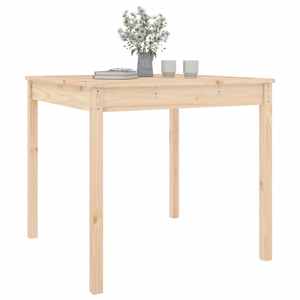 Garden Table 82.5x82.5x76 Cm Solid Wood Pine VidaXL 15 width=274
