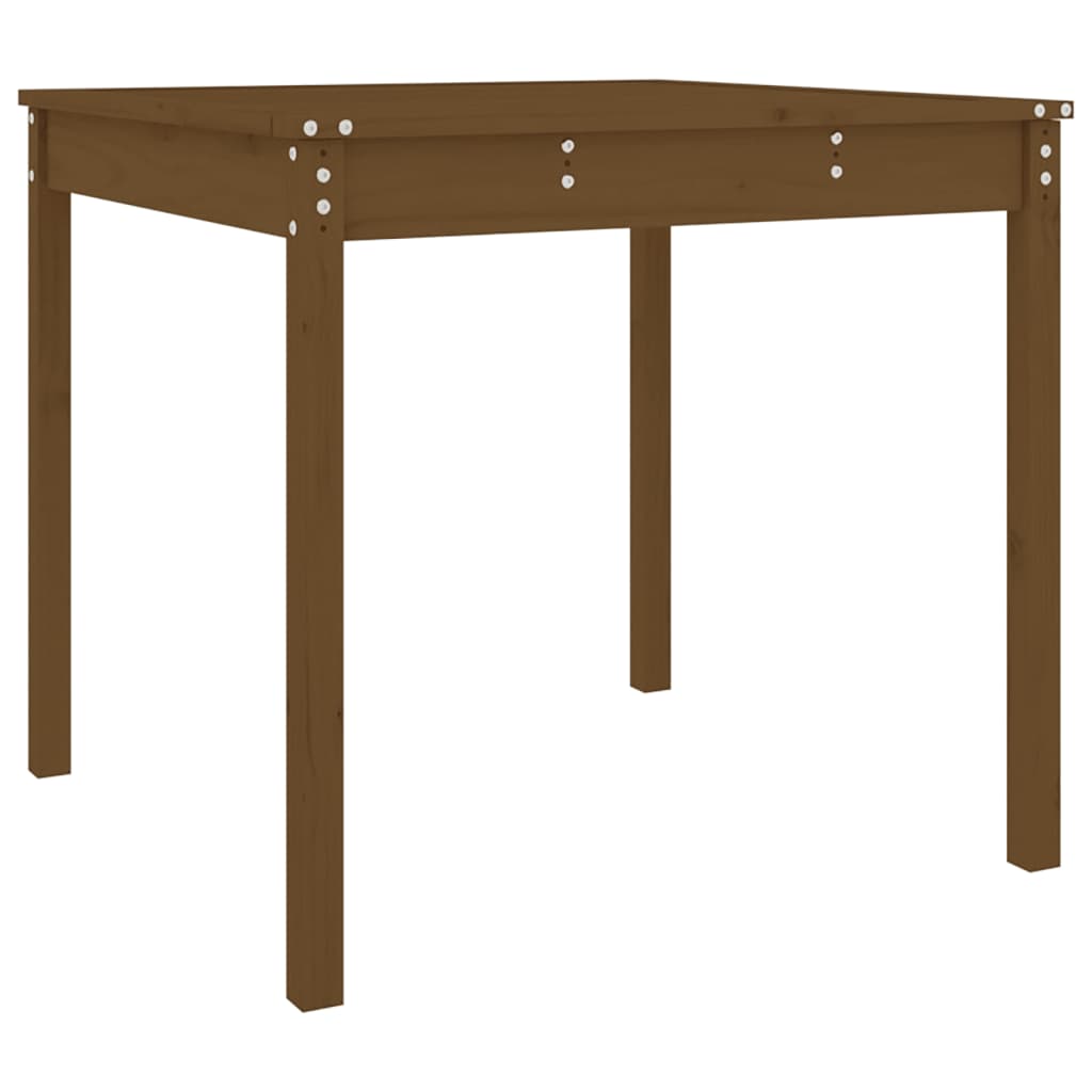 Thumbnail - vidaXL Gartentisch Honigbraun 82,5x82,5x76 cm Massivholz Kiefer