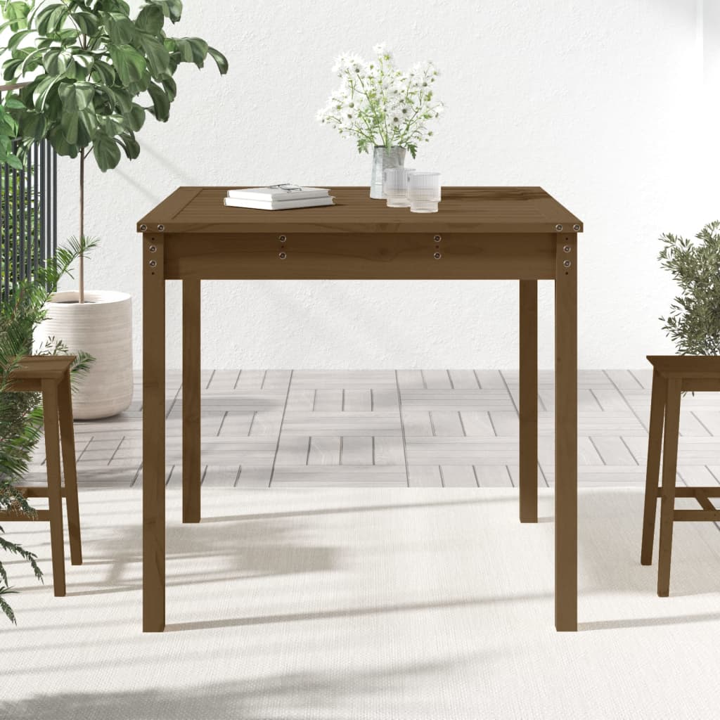 Thumbnail - vidaXL Gartentisch Honigbraun 82,5x82,5x76 cm Massivholz Kiefer