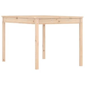 Zahradní stůl 121 x 82,5 x 76 cm masivní borové dřevo - obrázek 2
