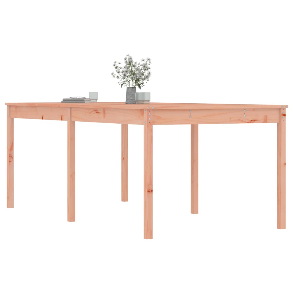 TABLE DE JARDIN VENDUE SEULE - Table de jardin 203,5x100x76 cm bois