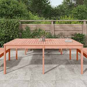 vidaXL Garden Table 203.5x100x76 cm Solid Wood Douglas
