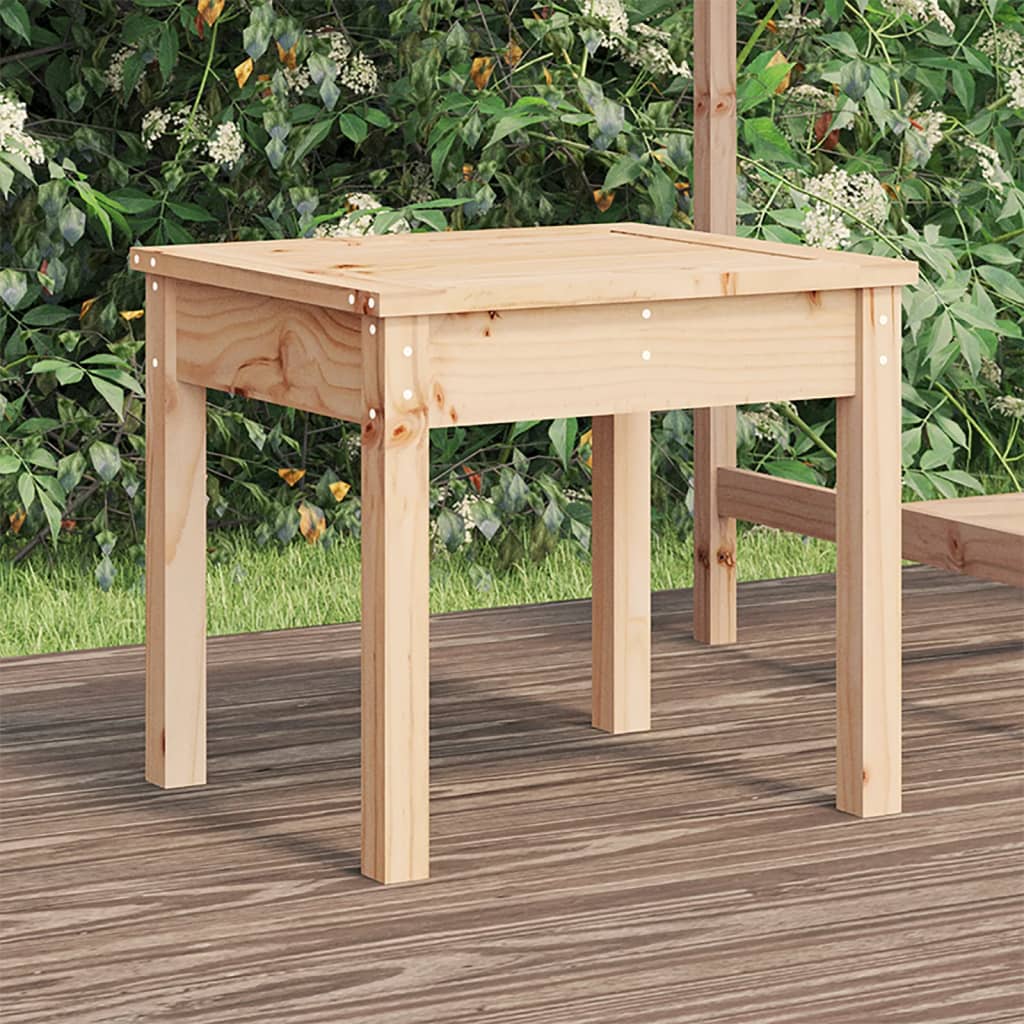vida XL Gartenbank 50x 44x 45 cm Massivholz Kiefer