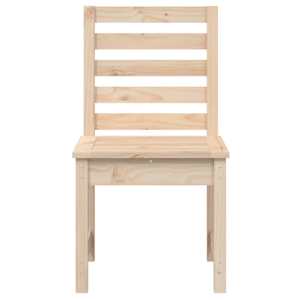 Zahradní židle 2 ks 50x48x91,5 cm masivní borové dřevo - obrázek 4