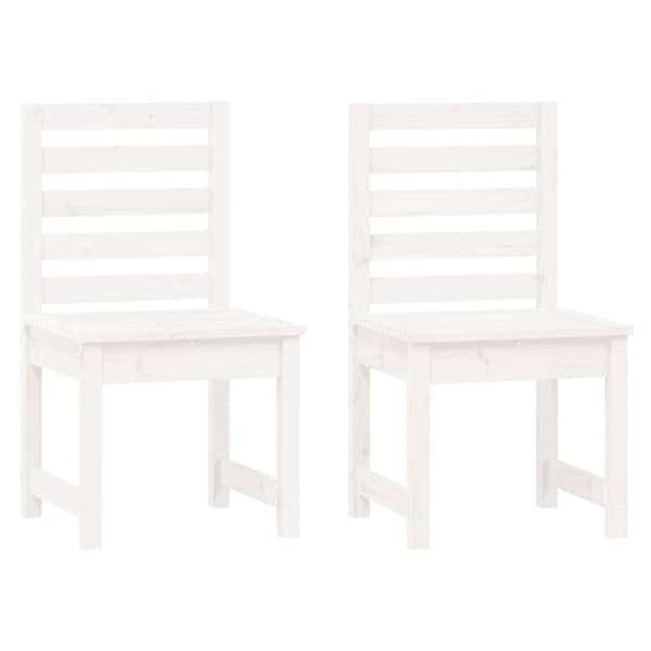 vidaXL aiatoolid 2 tk, valge, 50x48x91,5 cm, m&auml;nnipuit