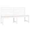 vidaXL aiapink, valge, 157,5 cm, m&auml;nnipuit