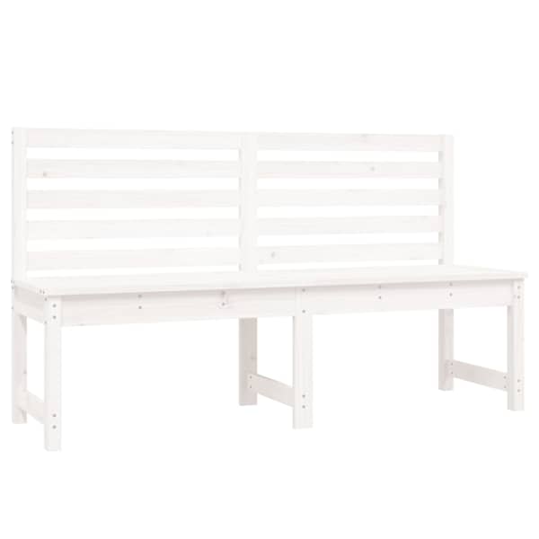 vidaXL aiapink, valge, 157,5 cm, m&auml;nnipuit