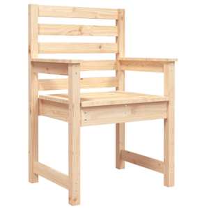 Zahradní židle 2 ks 60 x 48 x 91 cm masivní borové dřevo - obrázek 5