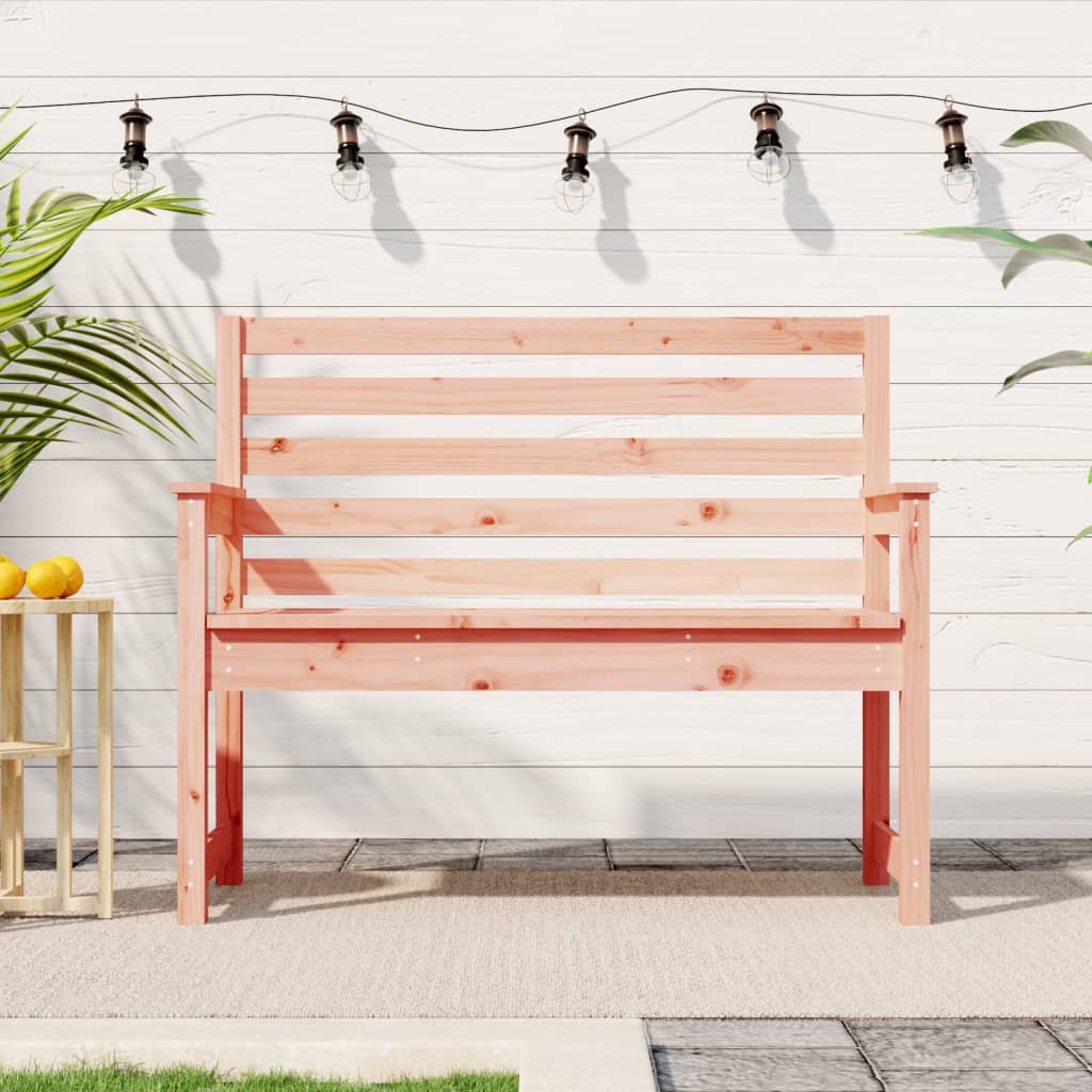 vidaXL Banc de jardin 109x48x91,5 cm bois massif de douglas