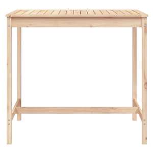 Zahradní stůl 82,5 x 82,5 x 110 cm masivní borové dřevo - obrázek 4
