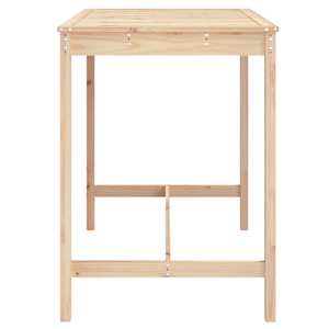 Zahradní stůl 82,5 x 82,5 x 110 cm masivní borové dřevo - obrázek 5