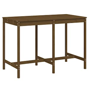 Zahradní stůl medově hnědý 159,5x82,5x110 cm masivní borovice - obrázek 2