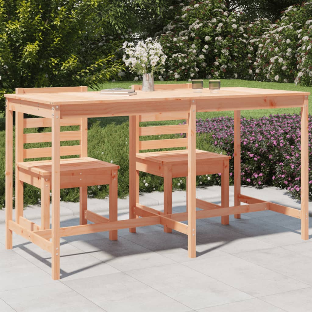 Zahradní stůl 203,5 x 90 x 110 cm masivní dřevo douglasky