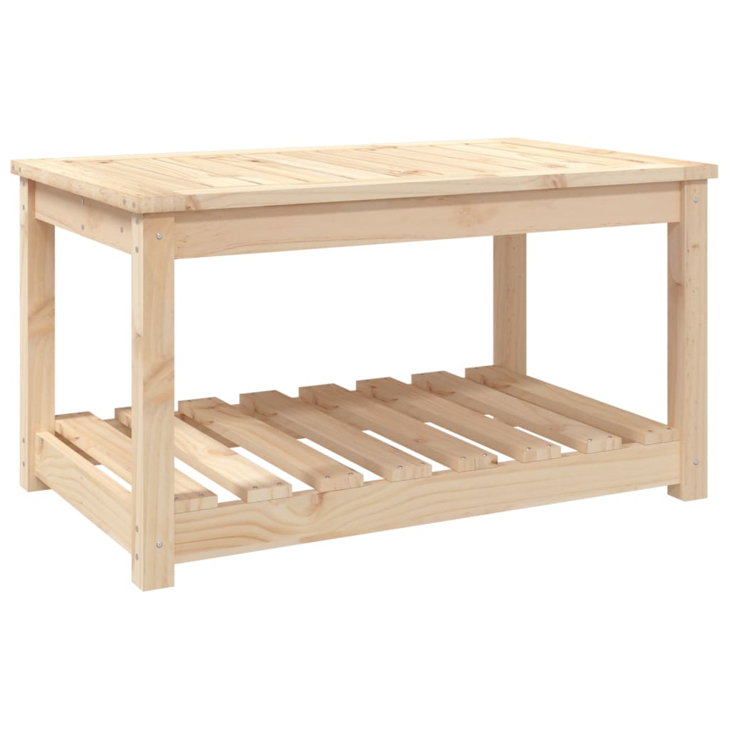 Garden Table 82.5x50.5x45 Cm Solid Wood Pine VidaXL 13 width=274