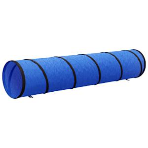 vidaXL koeratunnel, sinine, &Oslash;40x200 cm, pol&uuml;ester