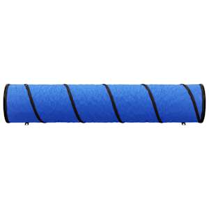 Psí tunel modrý Ø 40 x 200 cm polyester - obrázek 3