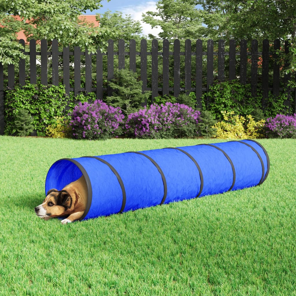 Hondentunnel 40 X 200 Cm Polyester Blauw Mijntuinshop nl