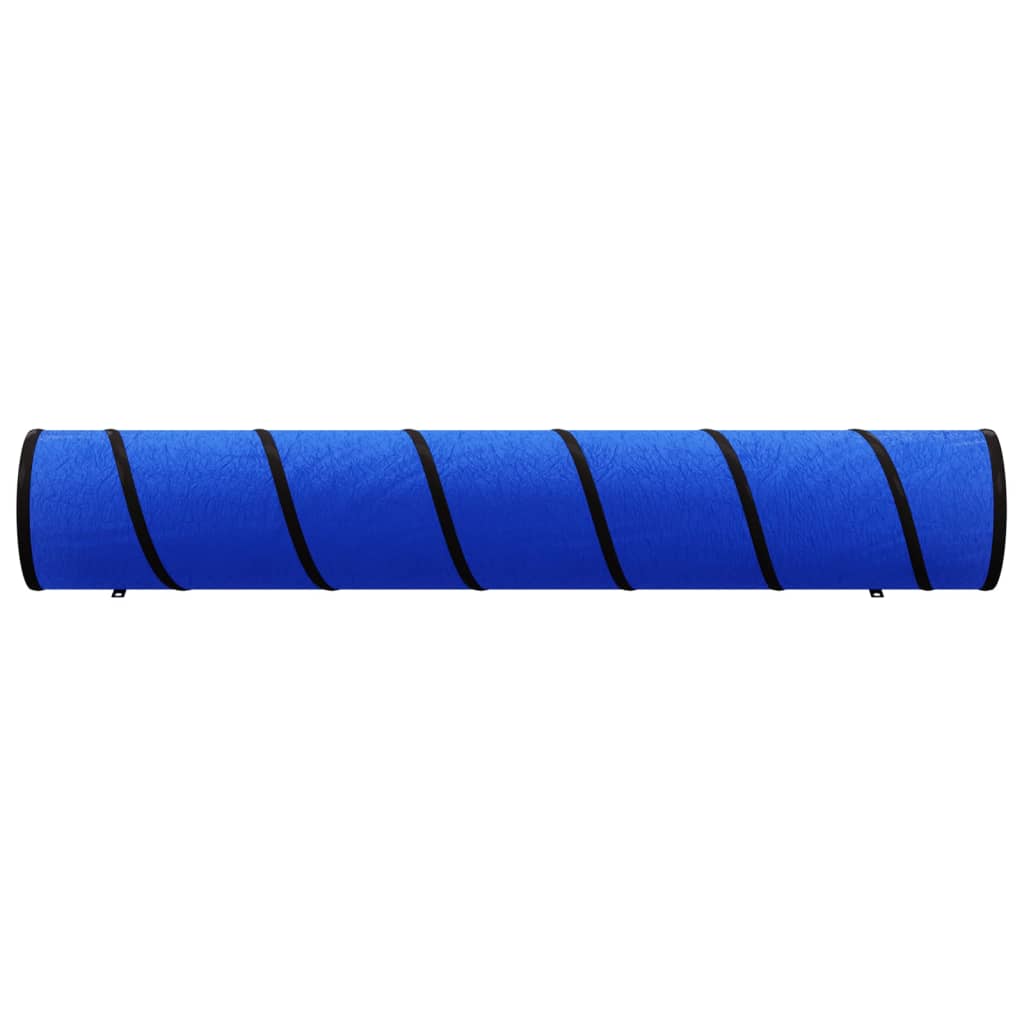 Kék poliészter kutyaalagút Ø50 x 300 cm 