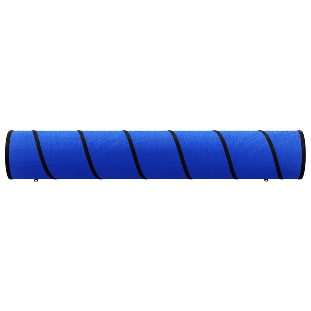 Tunnel Pour Chien Bleu Ø 50x300 Cm Polyester VidaXL 12 width=274