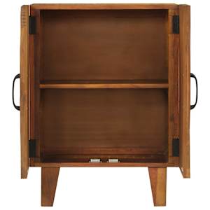 Ručně vyřezávaný příborník 55x30x75cm masivní recyklované dřevo - obrázek 3