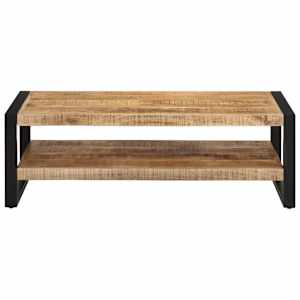 Konferenční stolek 120 x 55 x 40 cm masivní mangovníkové dřevo - obrázek 2