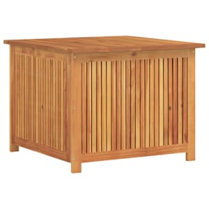Zahradní úložný box 75 x 75 x 58 cm masivní akáciové dřevo - obrázek 2