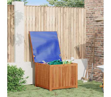 vidaXL opbevaringsboks til haven 75x75x58 cm massivt akacietr&aelig;