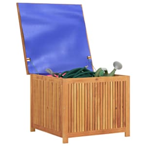 Zahradní úložný box 75 x 75 x 58 cm masivní akáciové dřevo - obrázek 6