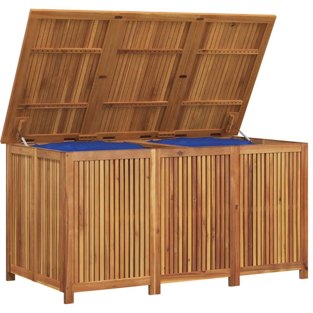 vidaXL Zahradní úložný box 150 x 80 x 75 cm masivní akáciové dřevo