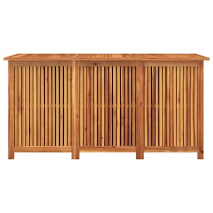 Zahradní úložný box 150 x 80 x 75 cm masivní akáciové dřevo - obrázek 7