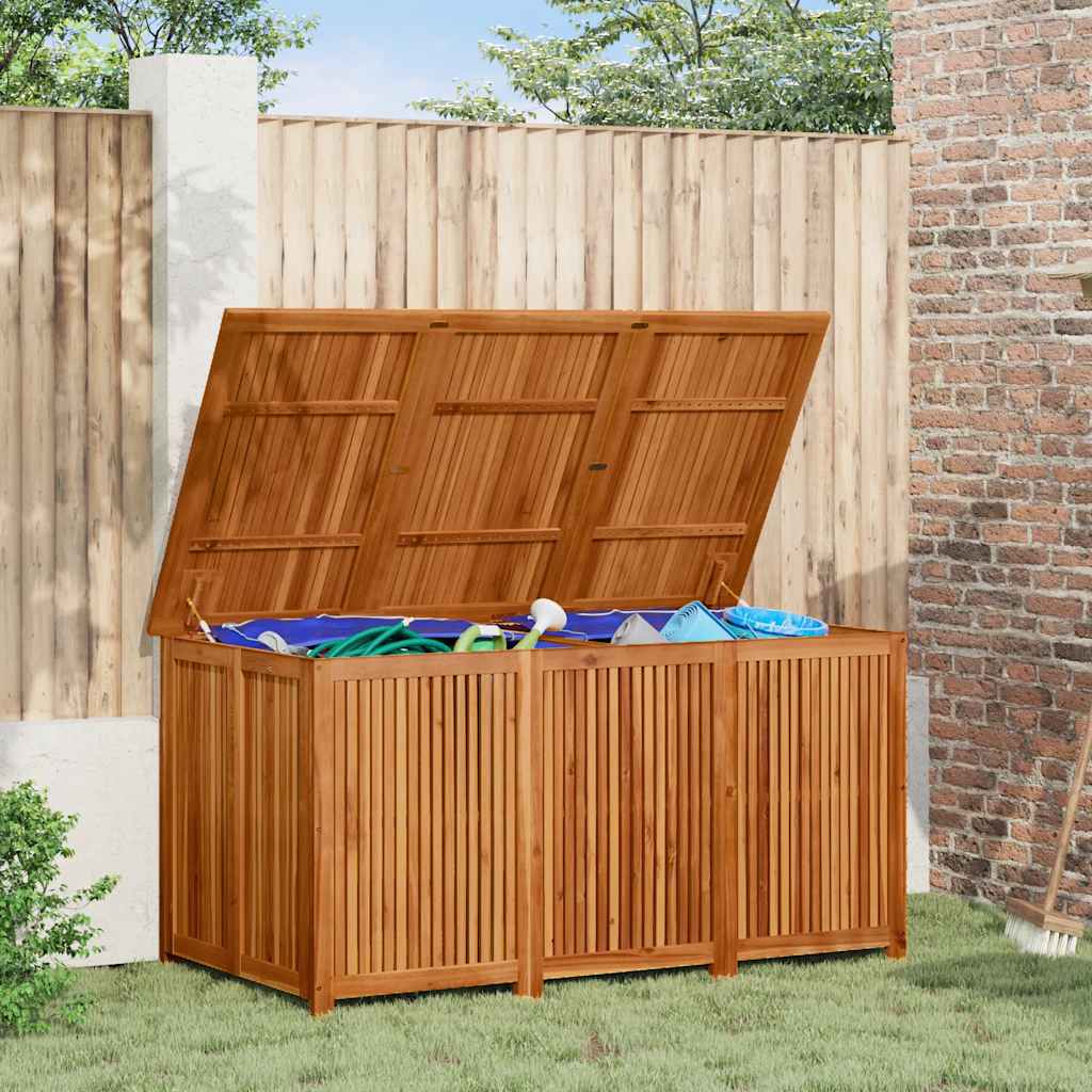 vidaXL Gartenbox 150x80x75 cm Massivholz Akazie
