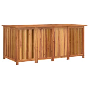 Zahradní úložný box 175 x 80 x 75 cm masivní akáciové dřevo - obrázek 2