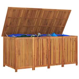 Zahradní úložný box 175 x 80 x 75 cm masivní akáciové dřevo - obrázek 7