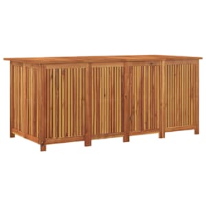 Zahradní úložný box 175 x 80 x 75 cm masivní akáciové dřevo - obrázek 9