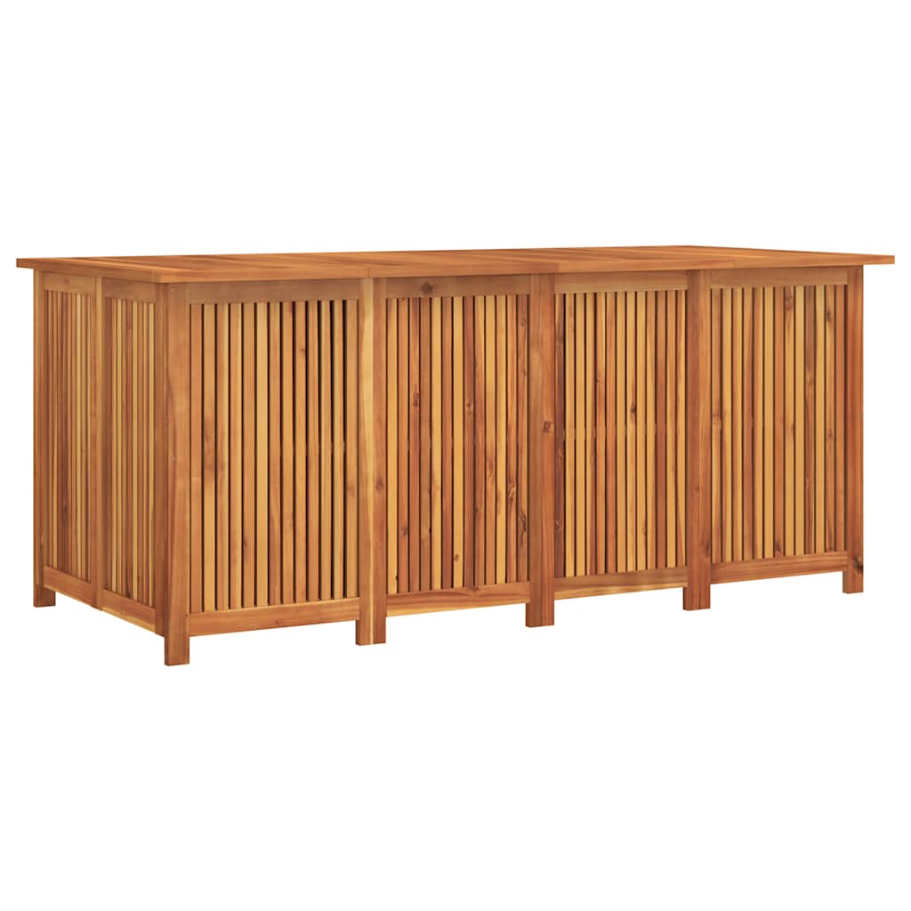 vidaXL Zahradní úložný box 200 x 80 x 75 cm masivní akáciové dřevo