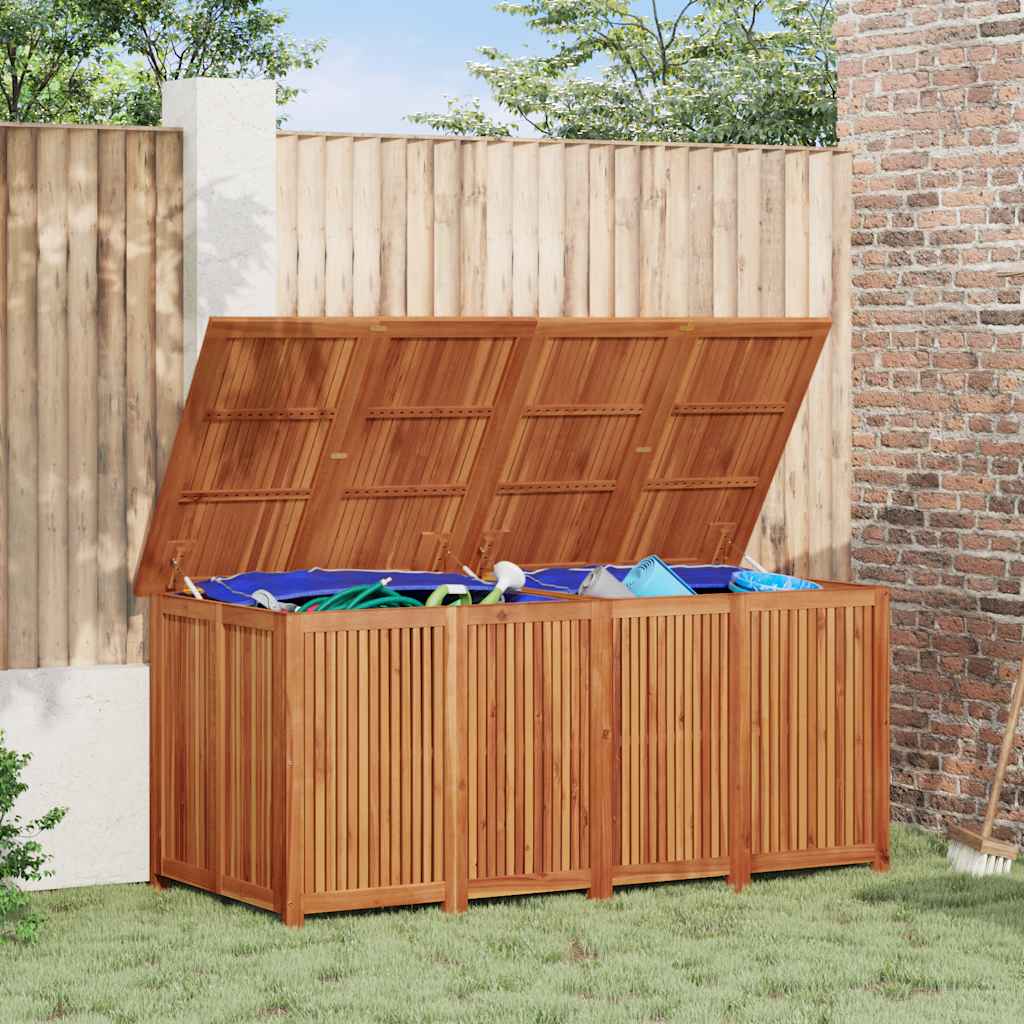 Thumbnail - vidaXL Gartenbox 200x80x75 cm Massivholz Akazie