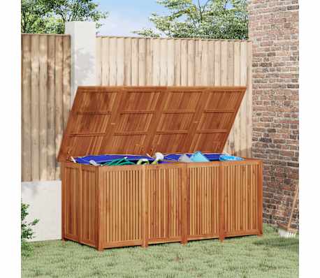 vidaXL Garden Storage Box 200x80x75 cm Solid Wood Acacia