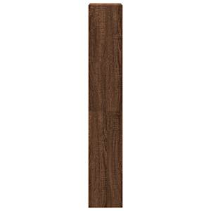 4patrová knihovna hnědý dub 40 x 24 x 143 cm kompozitní dřevo - obrázek 5