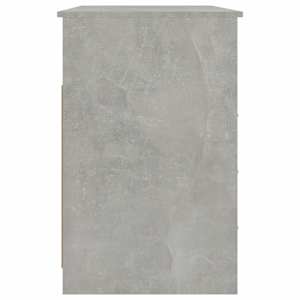 Psací stůl se zásuvkami betonově šedý 102x45x148 cm kompozit - obrázek 8