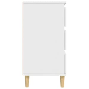 Příborník bílý 60 x 35 x 70 cm kompozitní dřevo - obrázek 8