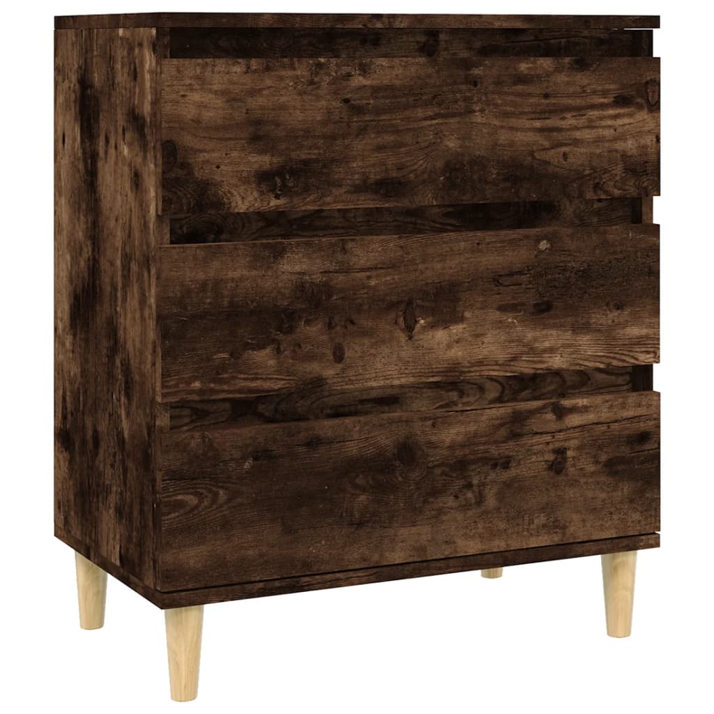 vidaXL Příborník kouřový dub 60 x 35 x 70 cm kompozitní dřevo